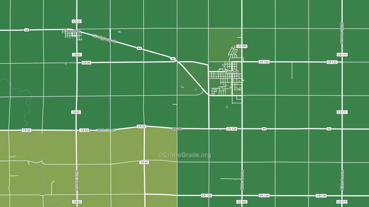 Naomi, SD Map of Theft Rates