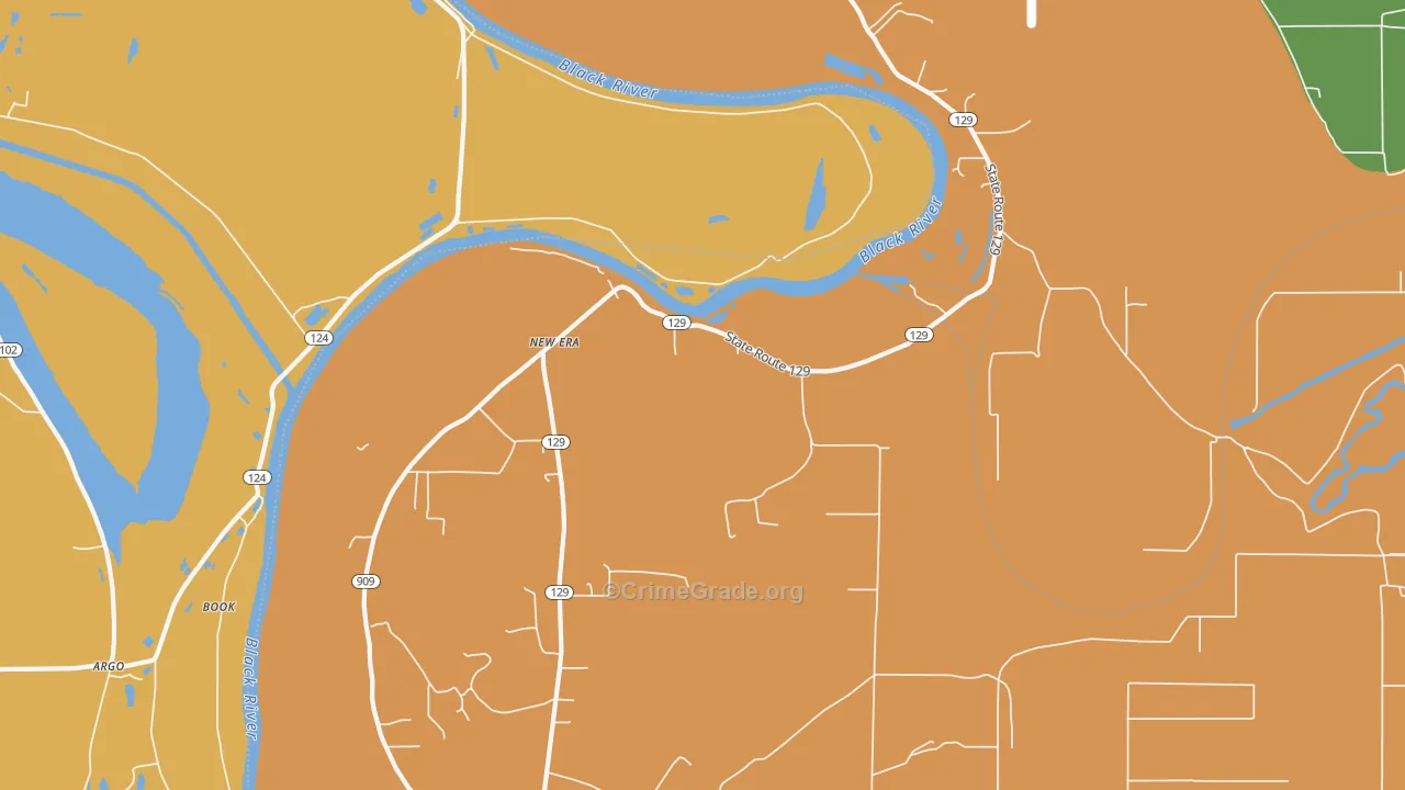 New Era, LA Map of Theft Rates