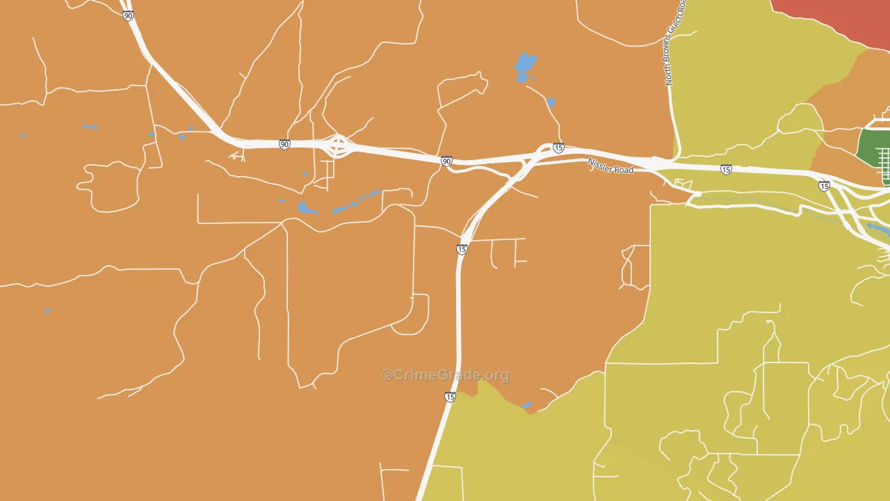 Nissler, MT Map of Theft Rates