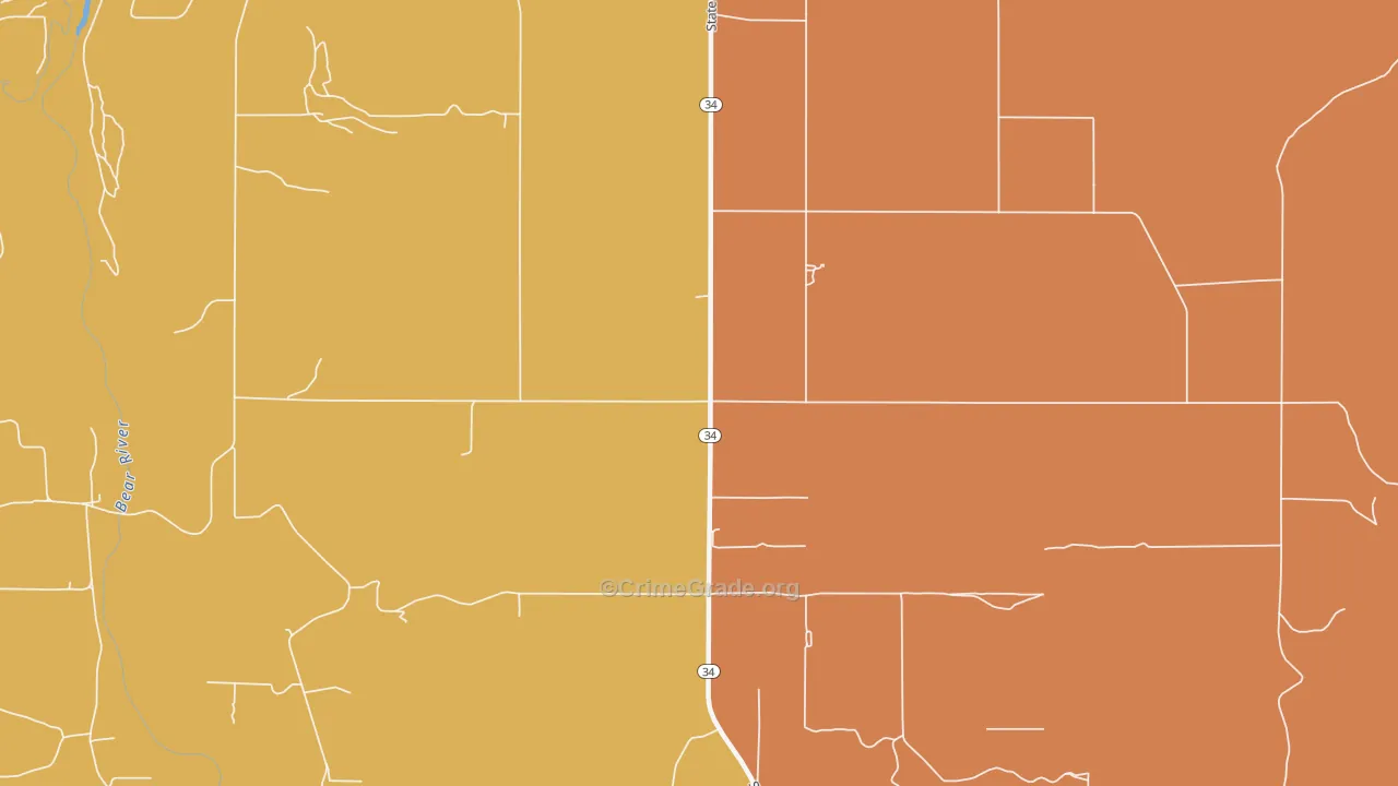 Niter, ID Map of Theft Rates