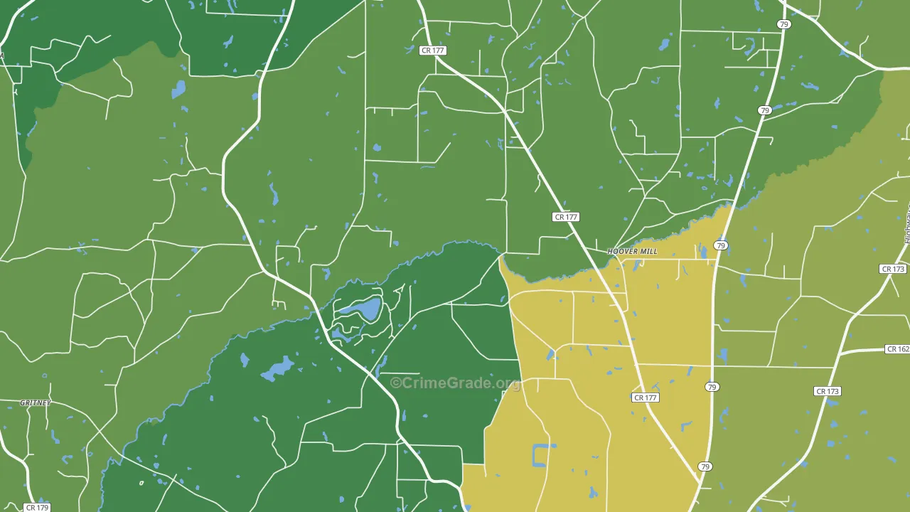 Noma, FL Map of Theft Rates