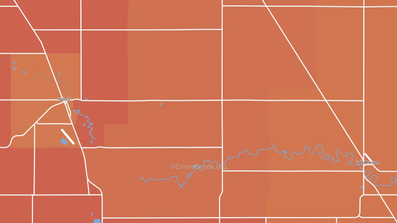 Noyes, MN Map of Theft Rates