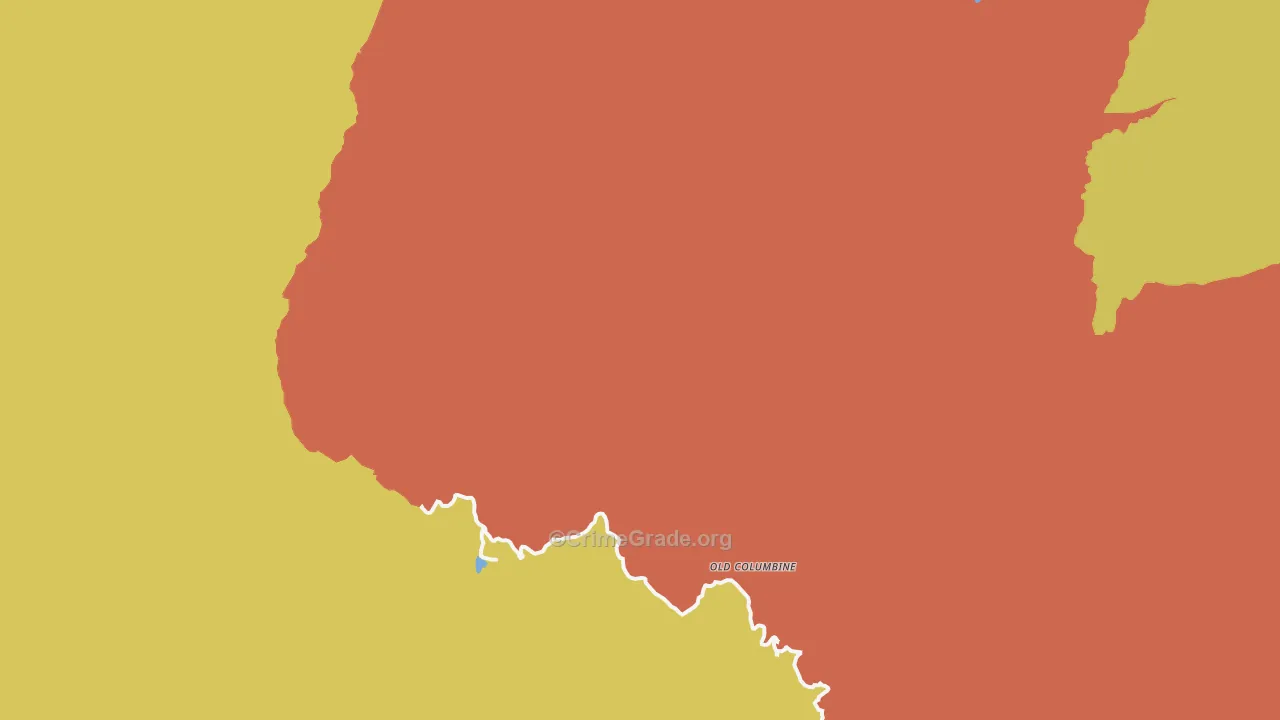 Old Columbine, AZ Map of Theft Rates