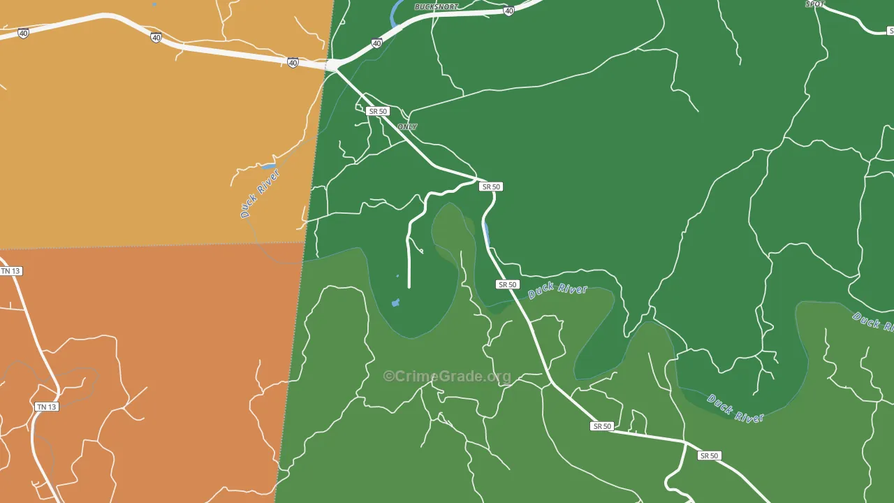 Only, TN Map of Theft Rates