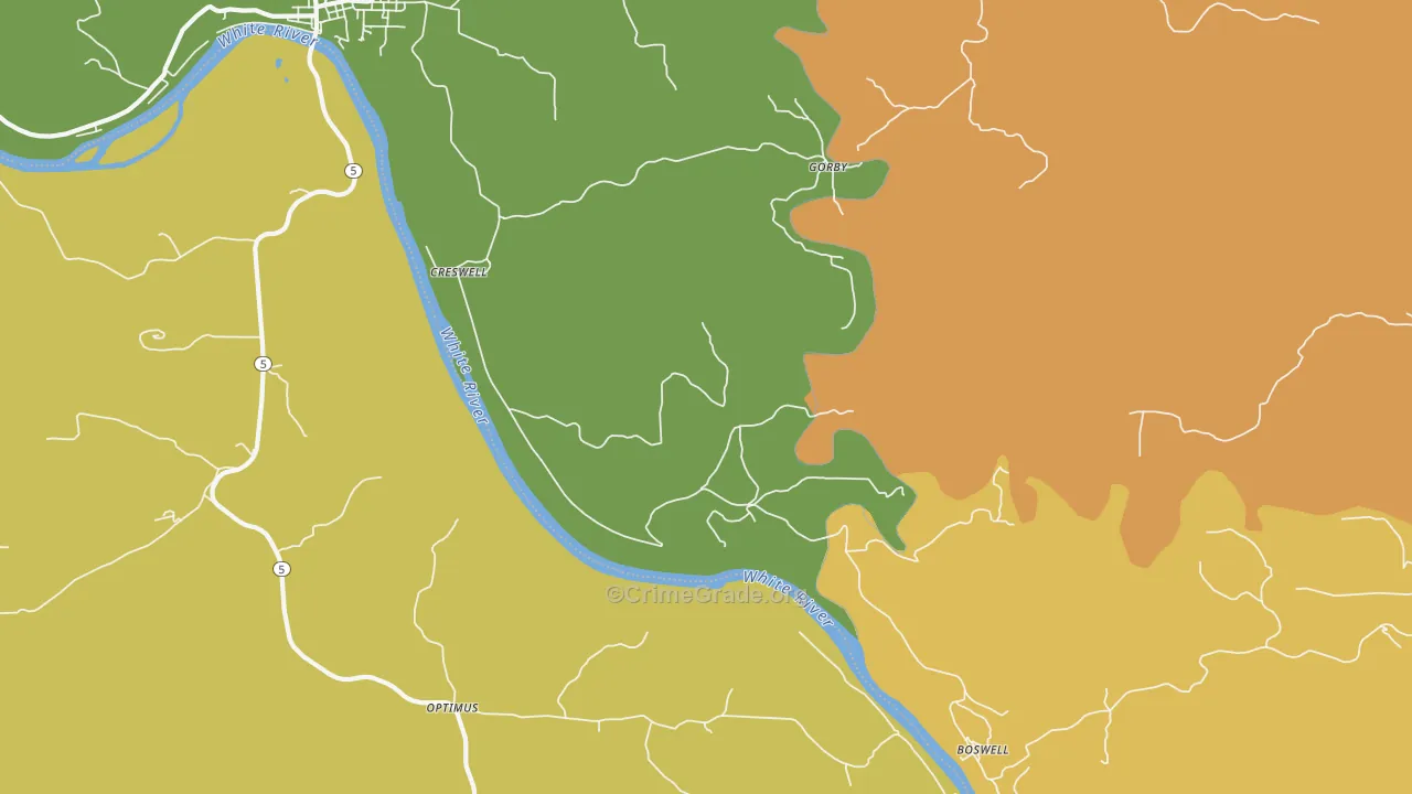 Optimus, AR Map of Theft Rates