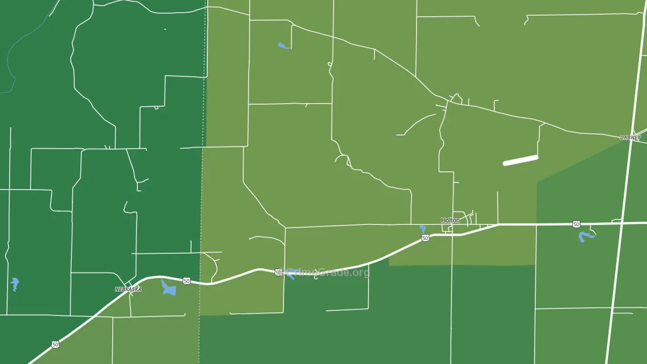 Otter Village, IN Map of Theft Rates