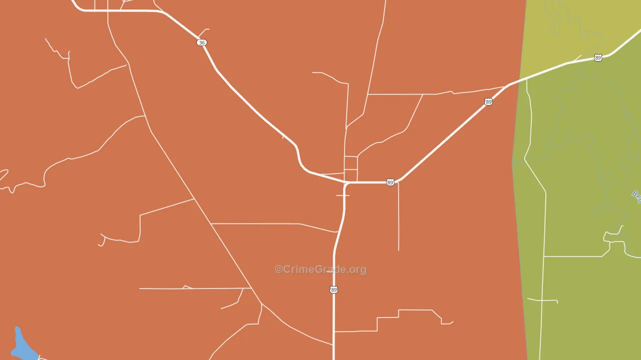 Ovid, ID Map of Theft Rates
