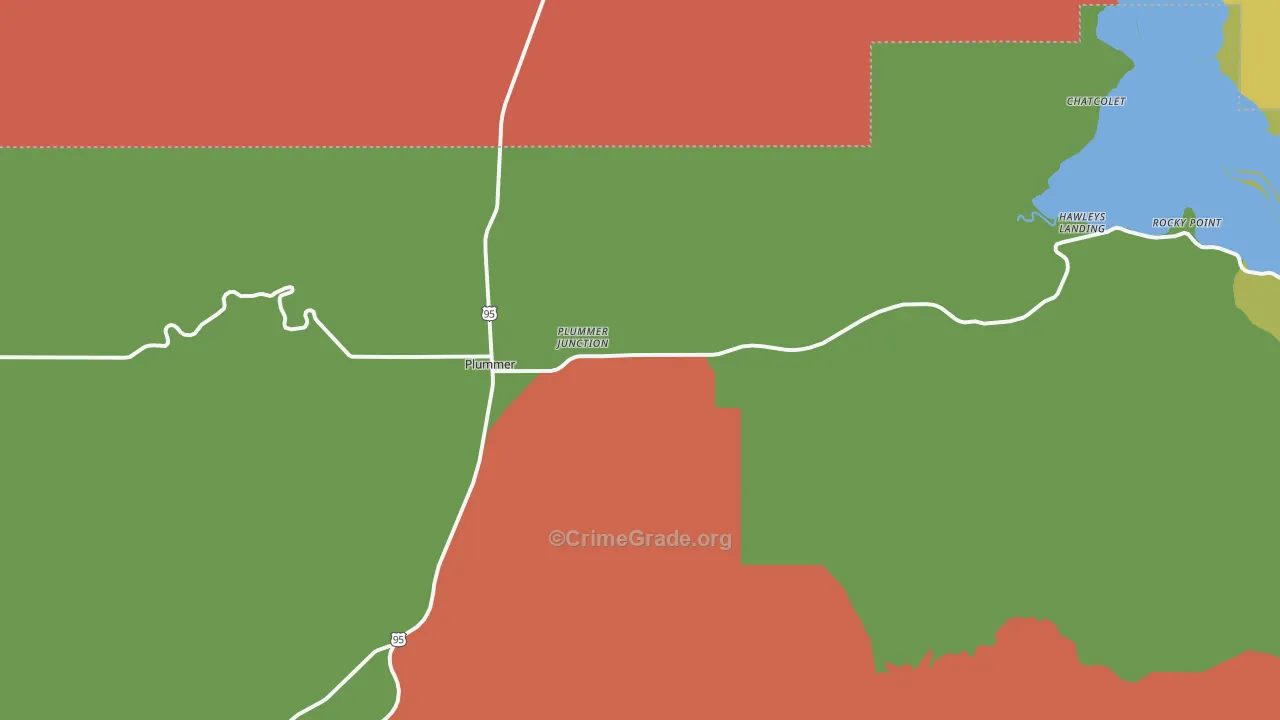 Parkline, ID Map of Theft Rates