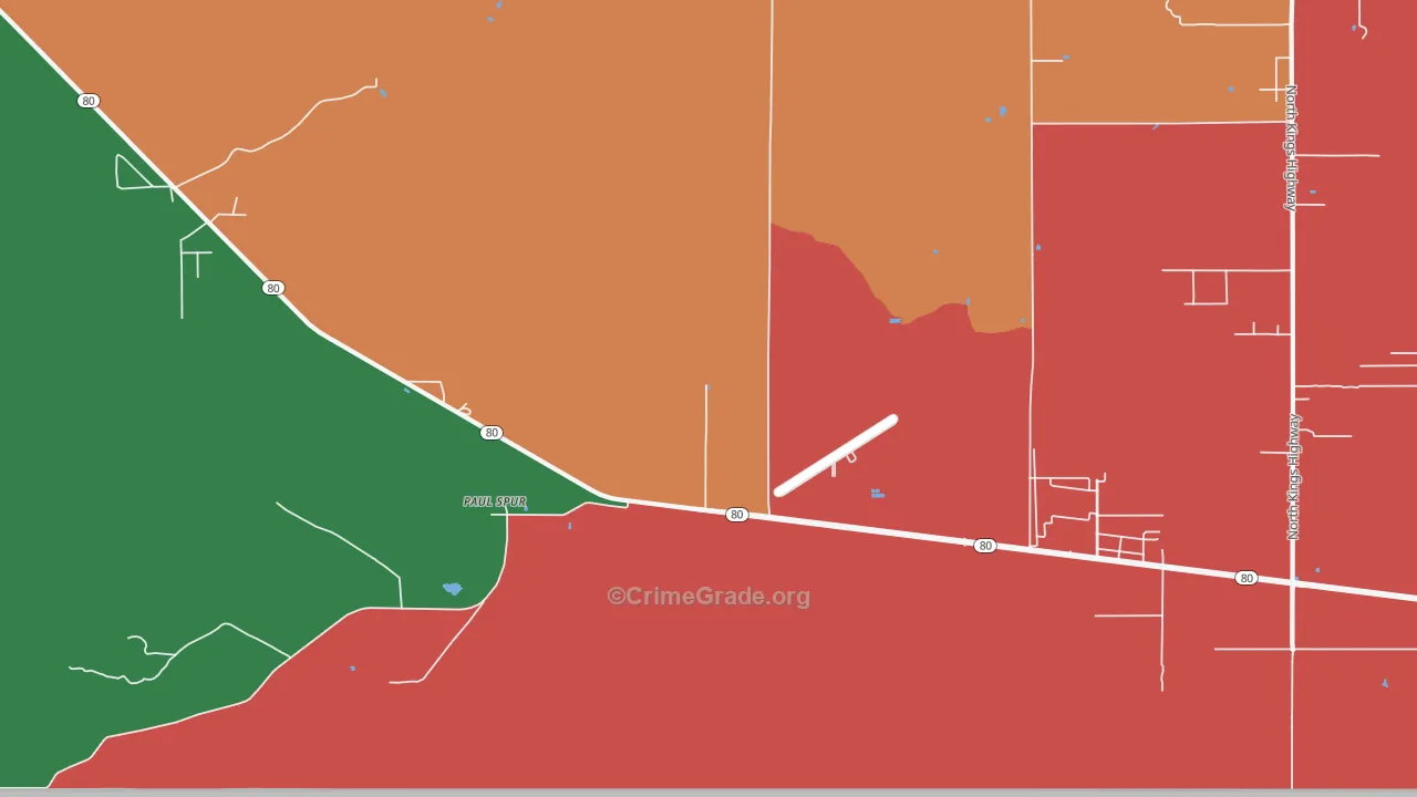 Paul Spur, AZ Map of Theft Rates