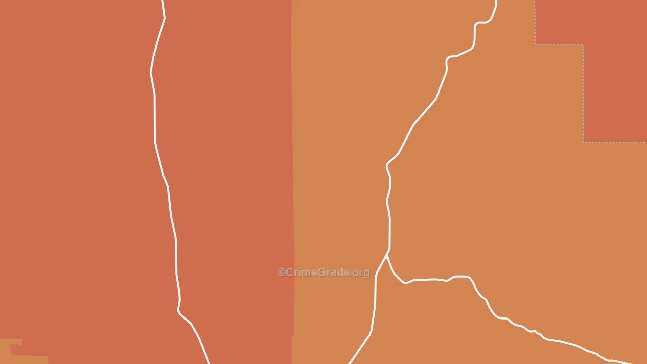 Pauline, ID Map of Theft Rates