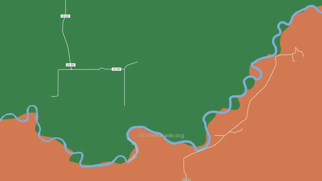 Pedro, SD Map of Theft Rates