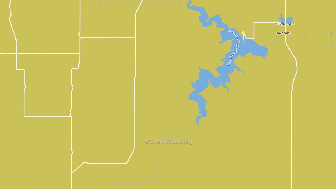 Perkins County, SD Map of Theft Rates
