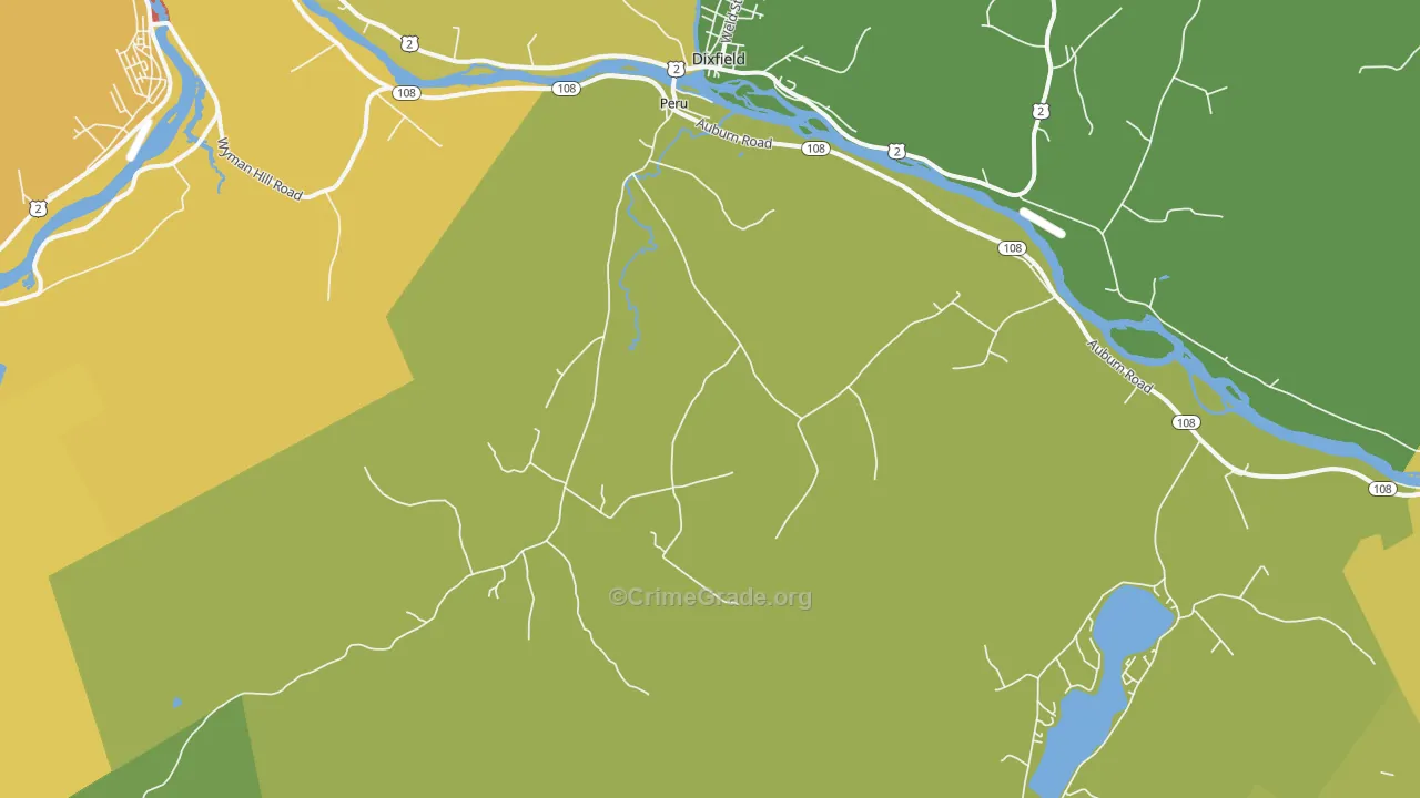 Peru, ME Map of Theft Rates