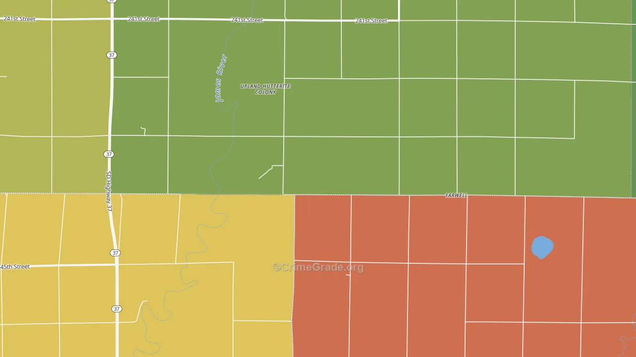 Plano, SD Map of Theft Rates