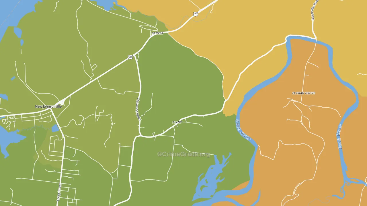 Plant, TN Map of Theft Rates