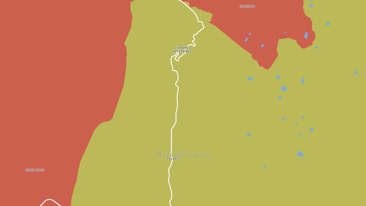 Polaris, MT Map of Theft Rates