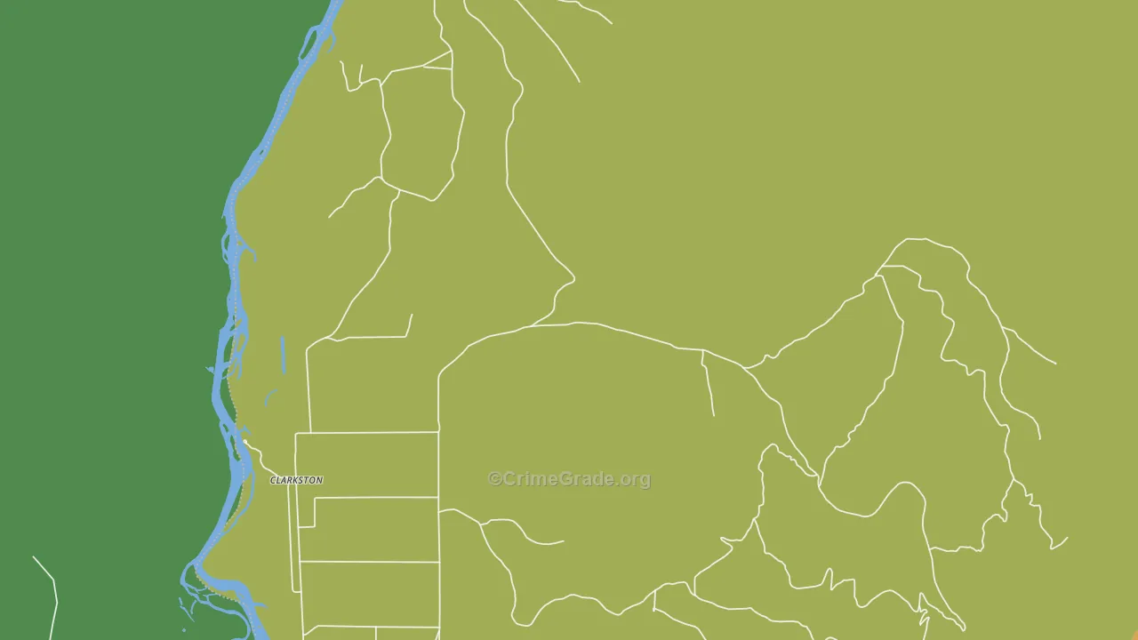 Ponderosa Pines, MT Map of Theft Rates
