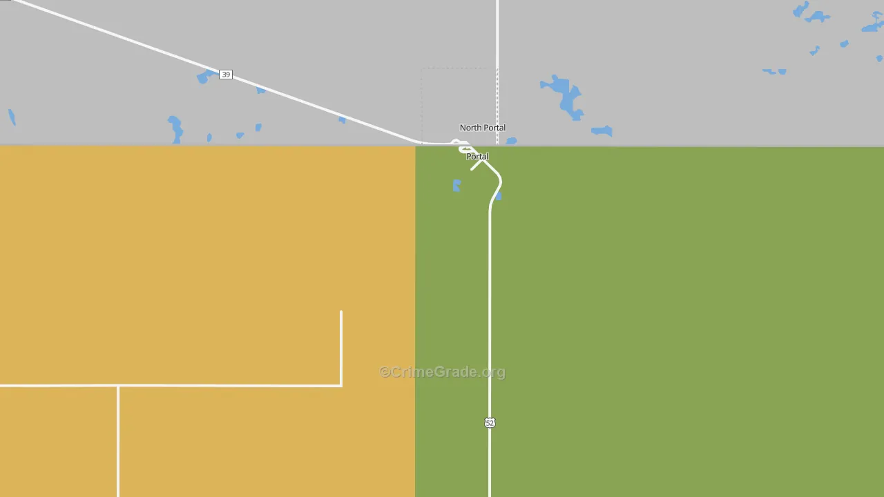 Portal, ND Map of Theft Rates