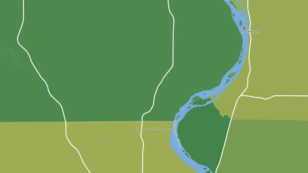 Price, ND Map of Theft Rates