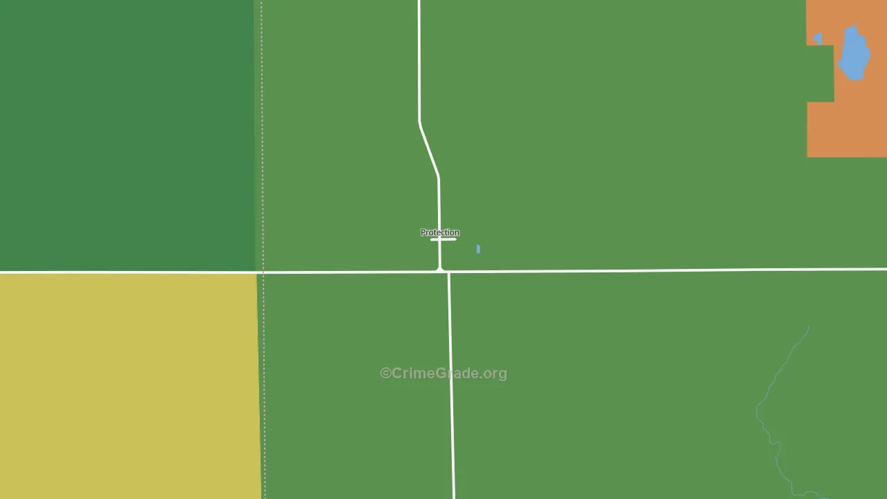 Protection, KS Map of Theft Rates