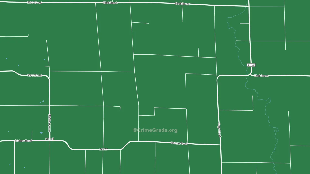 Ramey, MN Map of Theft Rates