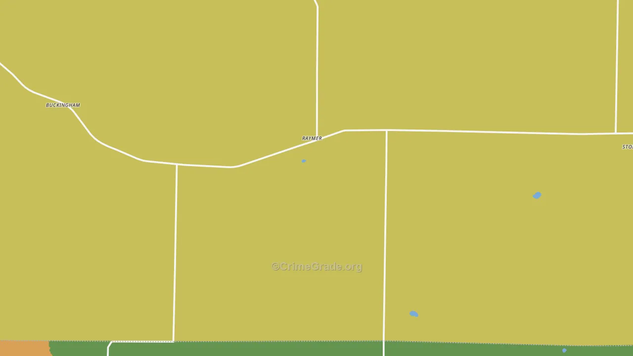 Raymer, CO Map of Theft Rates