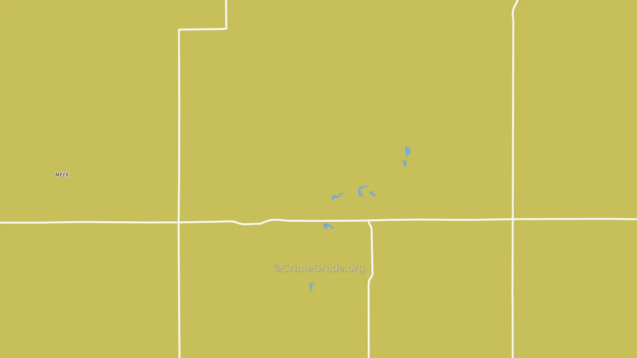 Redbird, NE Map of Theft Rates