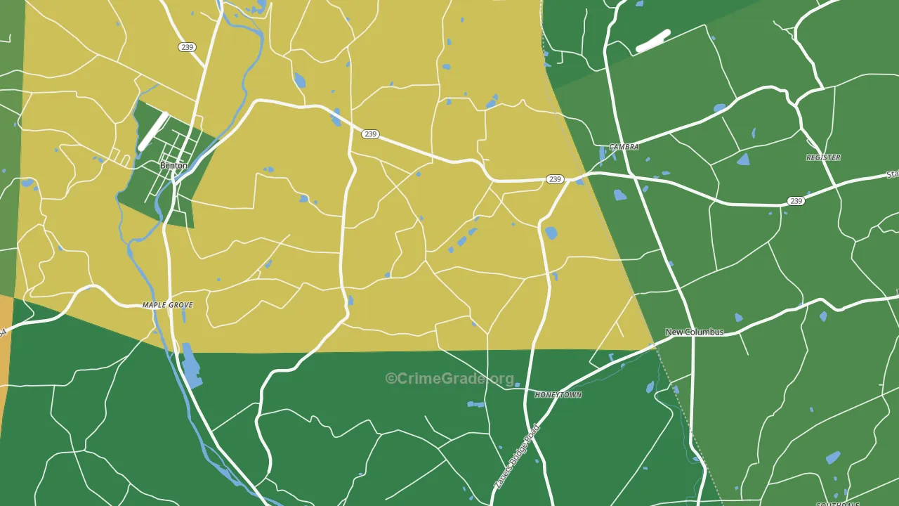 Register, PA Map of Theft Rates
