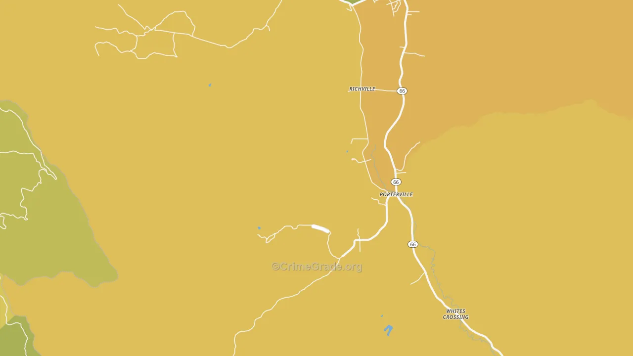 Richville, UT Map of Theft Rates