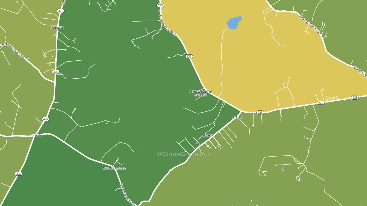 Ripley, MD Map of Theft Rates