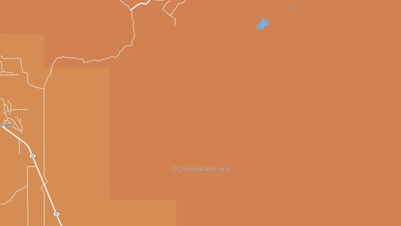 Rockville, UT Map of Theft Rates