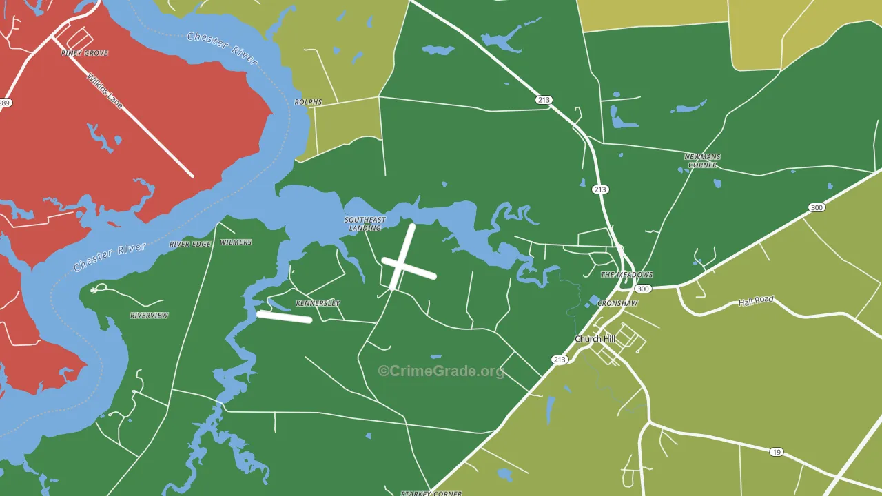 Rolphs, MD Map of Theft Rates