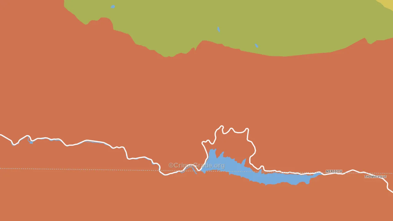 Ruedi, CO Map of Theft Rates