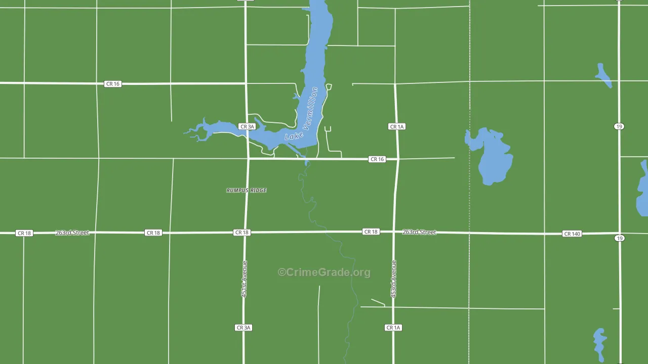 Rumpus Ridge, SD Map of Theft Rates