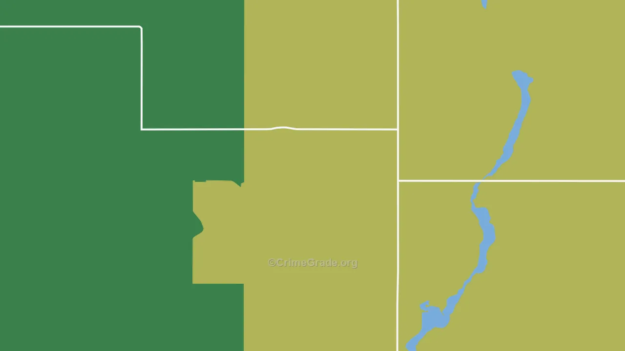 Ruso, ND Map of Theft Rates