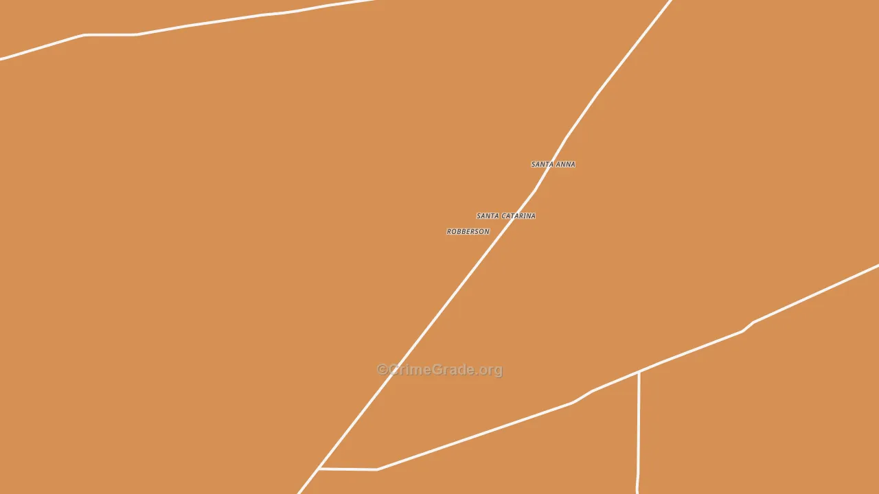 Santa Catarina, TX Map of Theft Rates