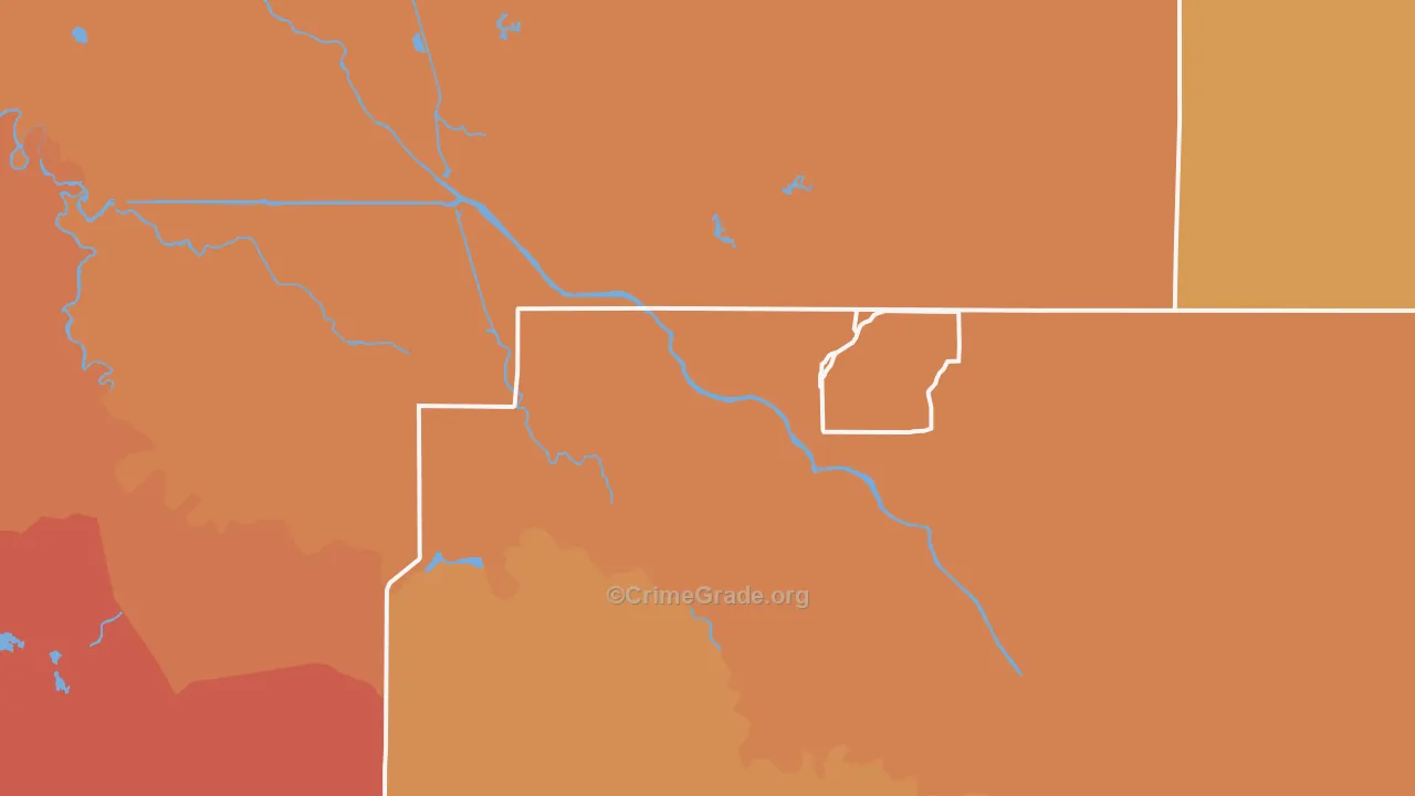 Santa Rita Park, CA Map of Theft Rates