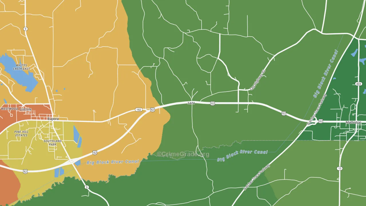 Sapa, MS Map of Theft Rates