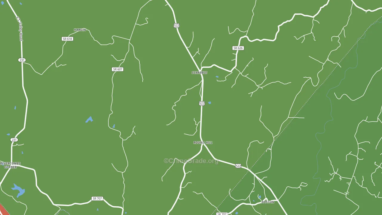 Scrabble, VA Map of Theft Rates