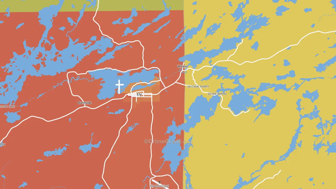 Section Thirty, MN Map of Theft Rates