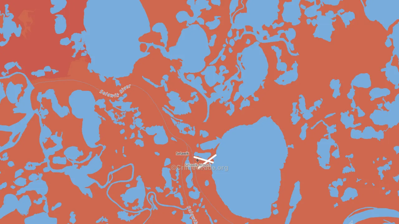 Selawik, AK Map of Theft Rates
