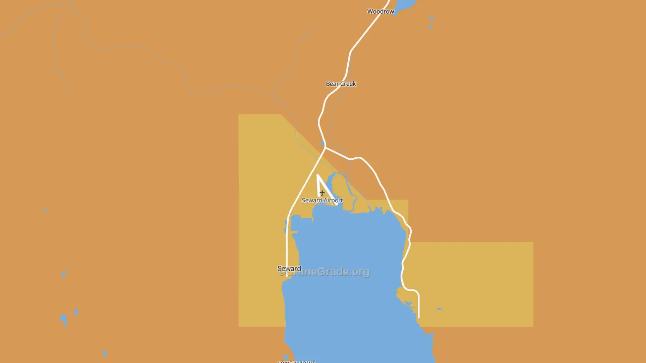 Seward, AK Map of Theft Rates