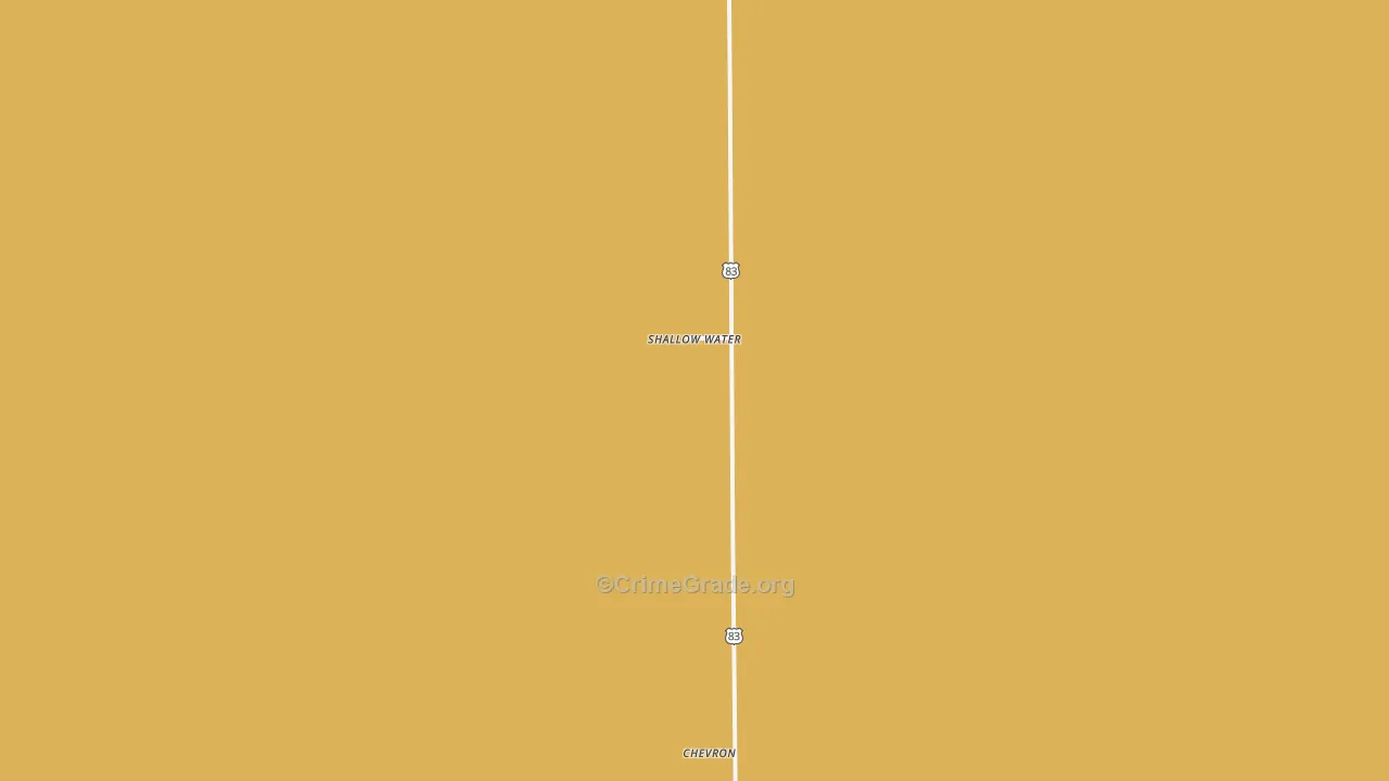 Shallow Water, KS Map of Theft Rates