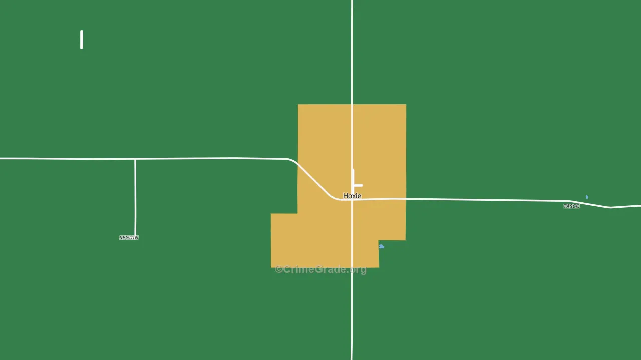 Sheridan County, KS Map of Theft Rates
