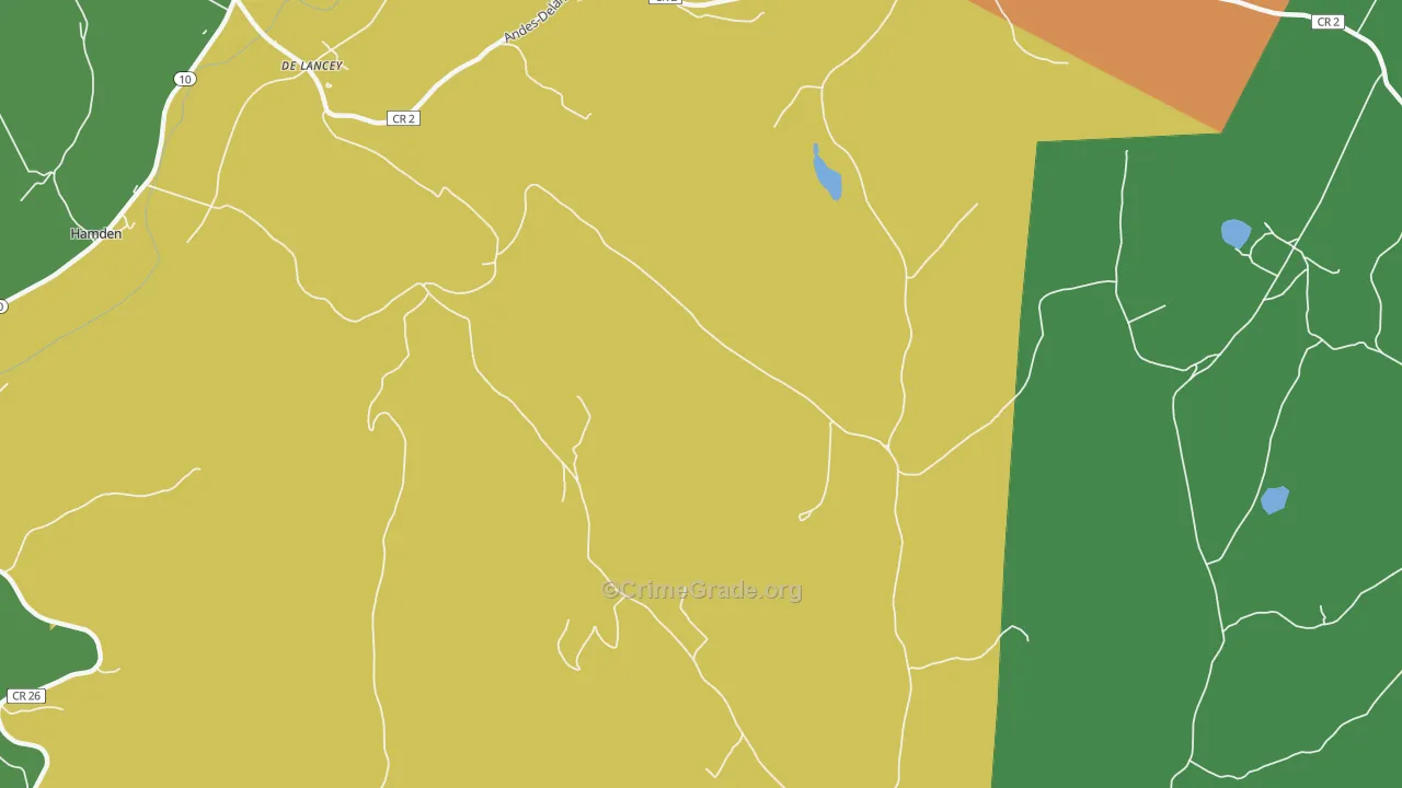 Shinhopple, NY Map of Theft Rates
