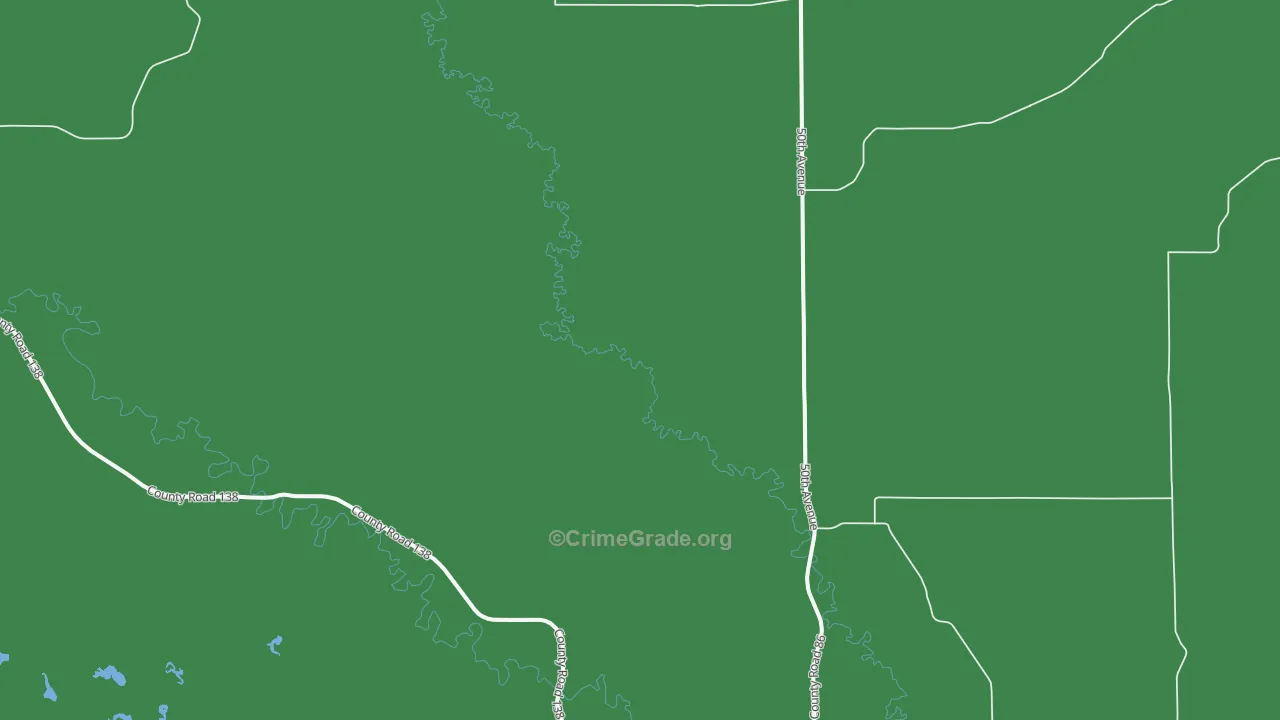 Sims, ND Map of Theft Rates