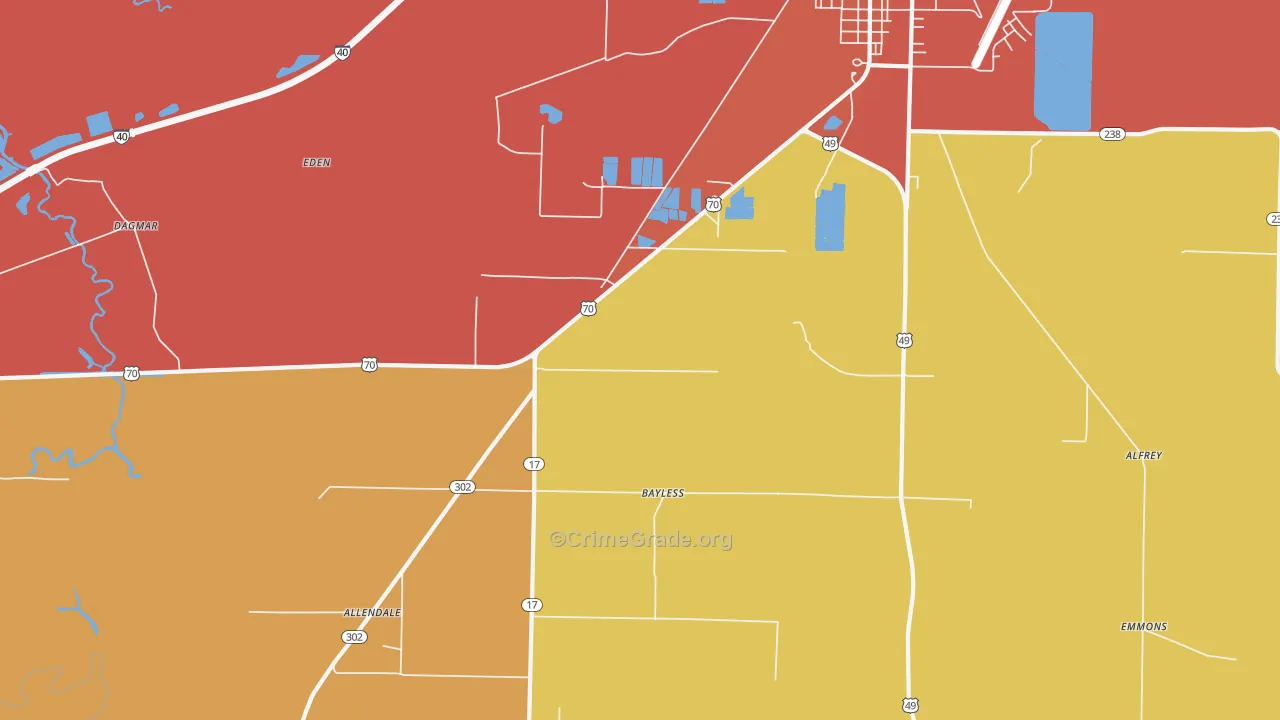 Smale, AR Map of Theft Rates