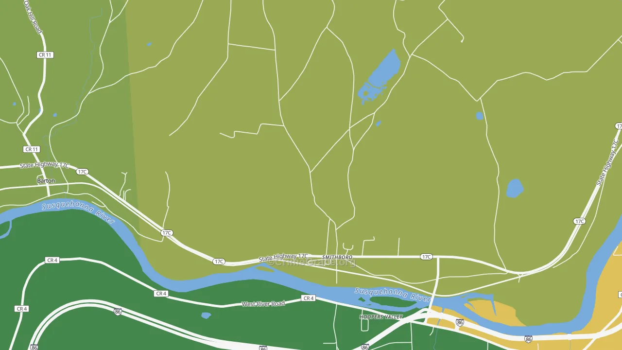 Smithboro, NY Map of Theft Rates