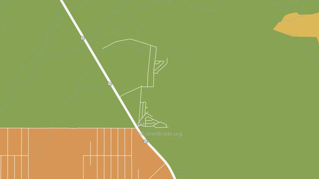 So-Hi, AZ Map of Theft Rates
