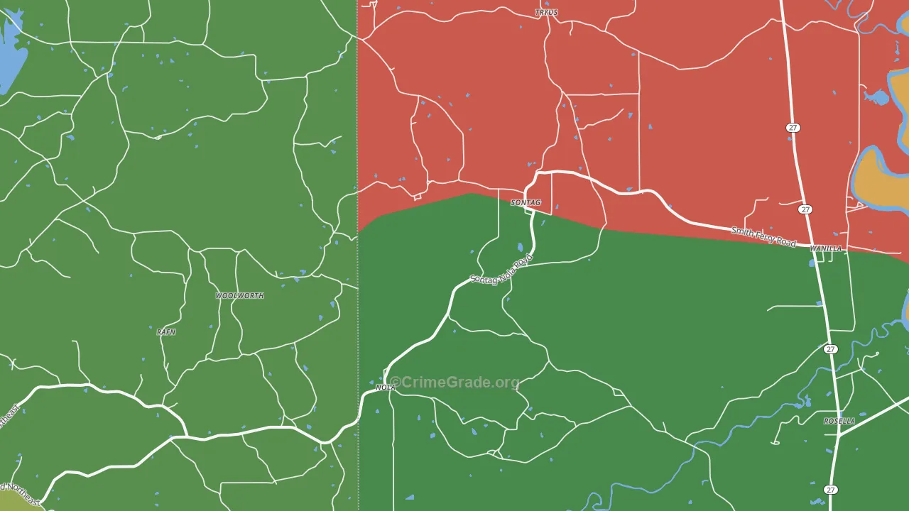 Sontag, MS Map of Theft Rates